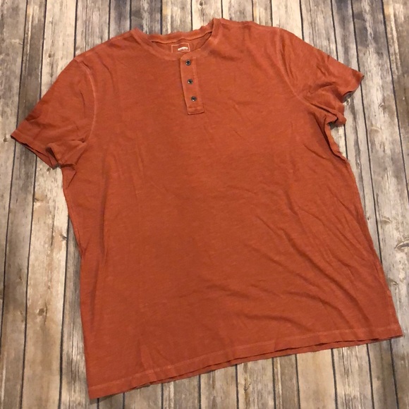 Sonoma Other - BN Men’s 2XL Sonoma’s Burnt Orange TShirt with Buttons